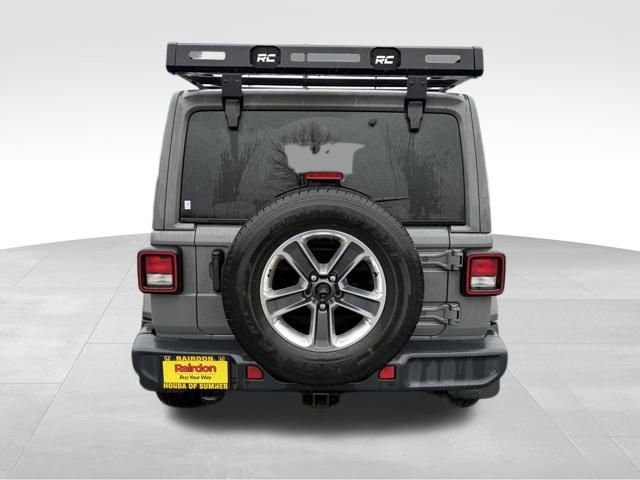 Used 2021 Jeep Wrangler Unlimited Sahara w/ Uconnect 4C Nav & Sound Group image 8
