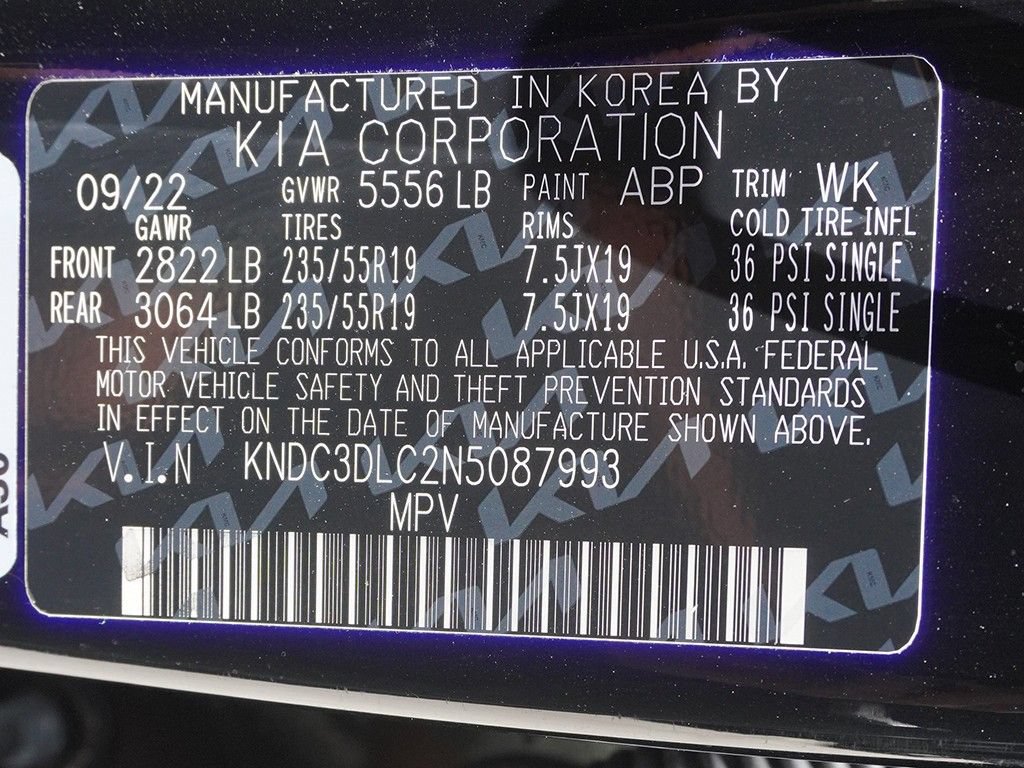 Used 2022 Kia EV6 Wind w/ Wind Technology Package AWD/4WD image 57