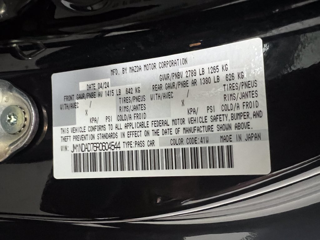 Used 2024 MAZDA MX-5 Miata Grand Touring RWD image 30