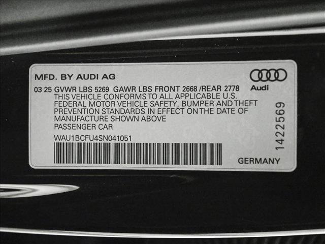 Certified 2025 Audi A5 2.0T Premium w/ Convenience Package image 26