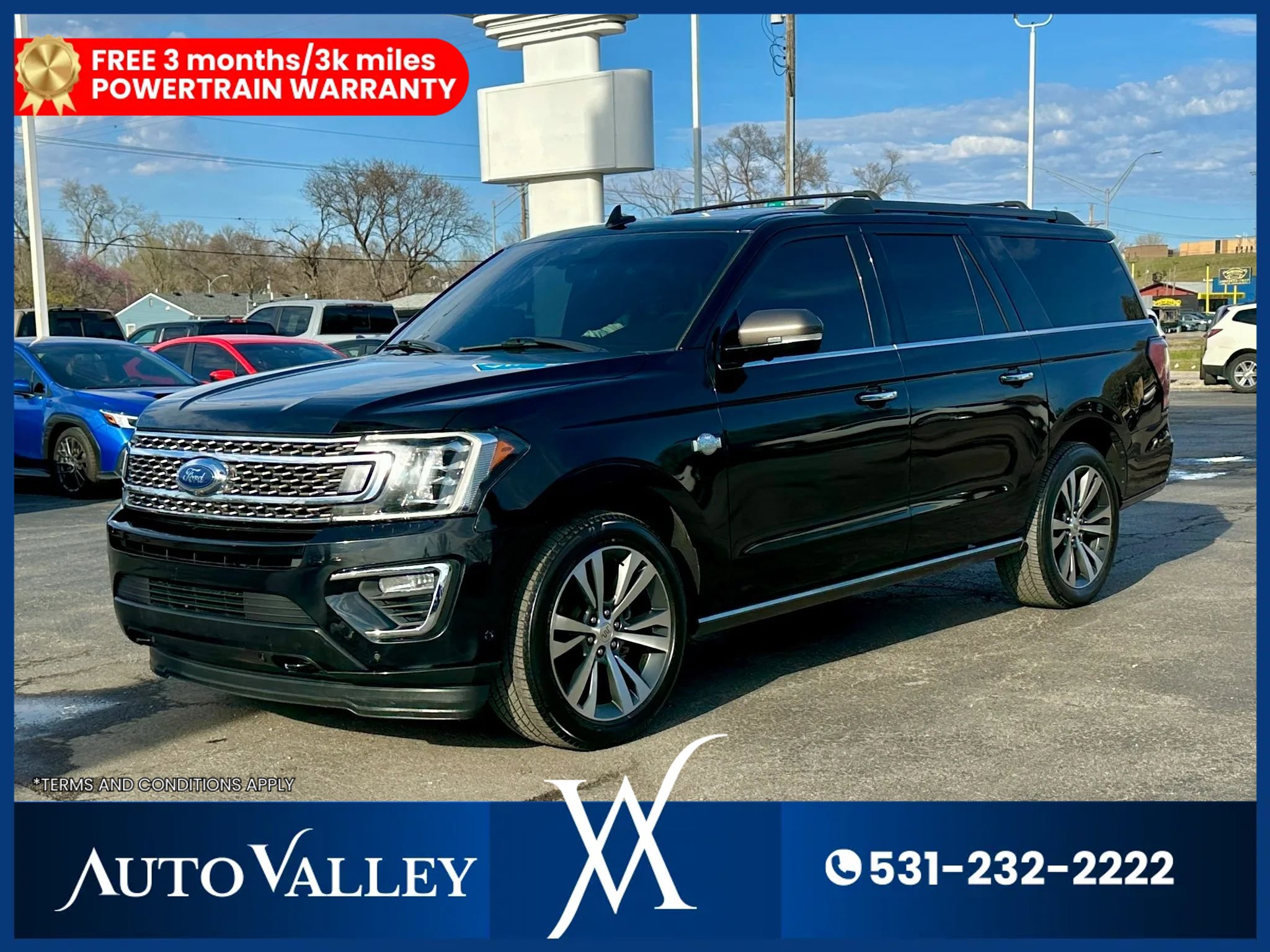 Used 2020 Ford Expedition Max King Ranch w/ Cargo Package AWD/4WD image 3