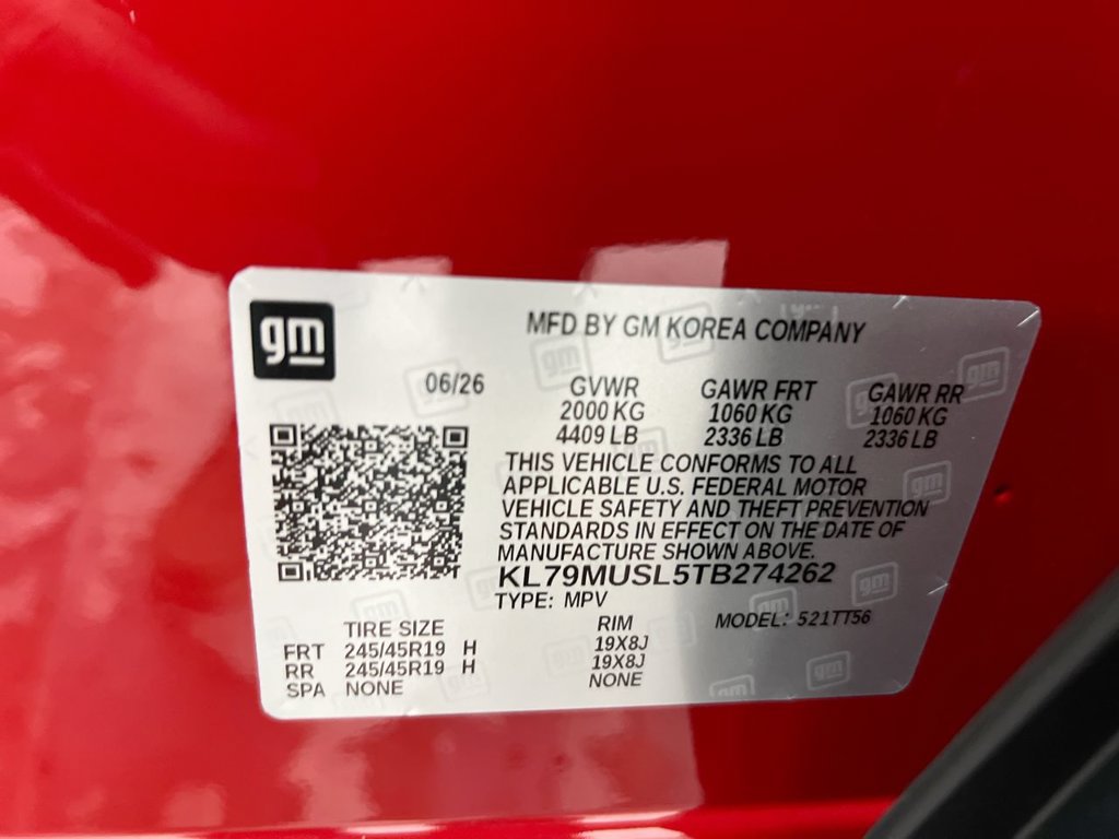 New 2026 Chevrolet TrailBlazer RS AWD/4WD image 27