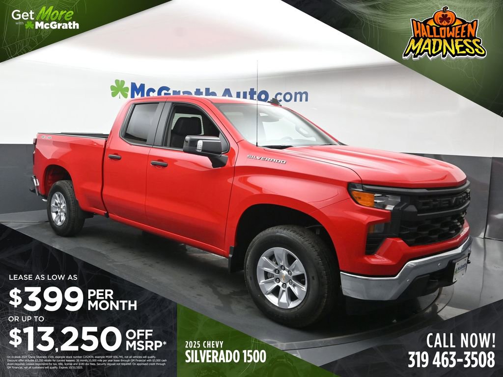 New 2025 Chevrolet Silverado 1500 W/T w/ WT Safety Package image 1