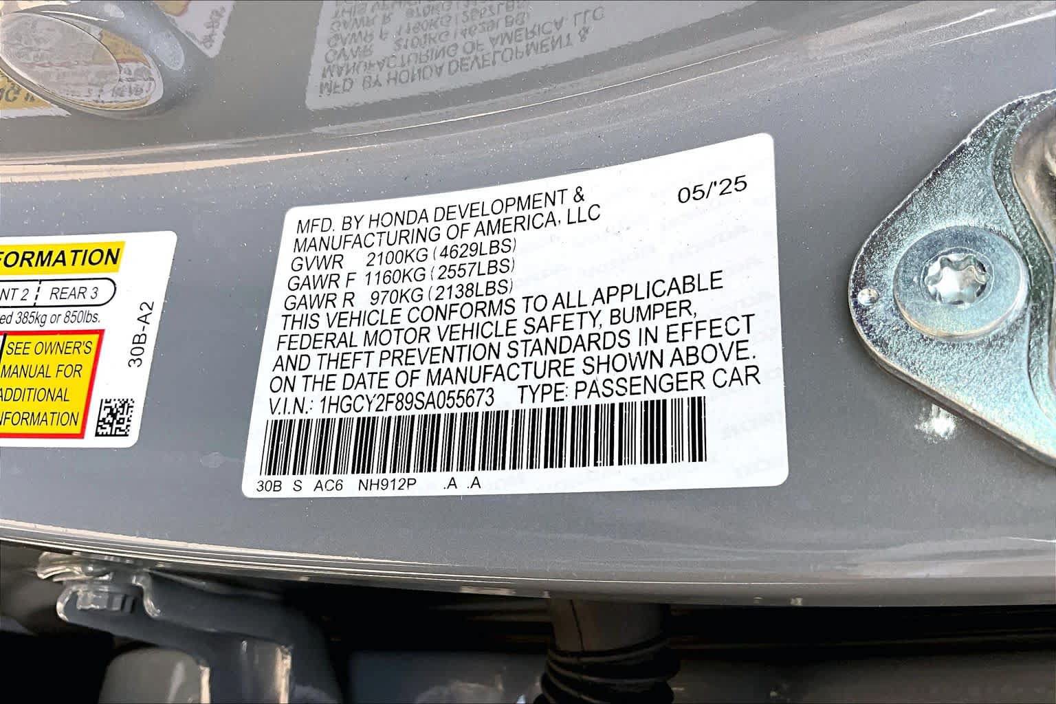 Used 2025 Honda Accord Touring image 37