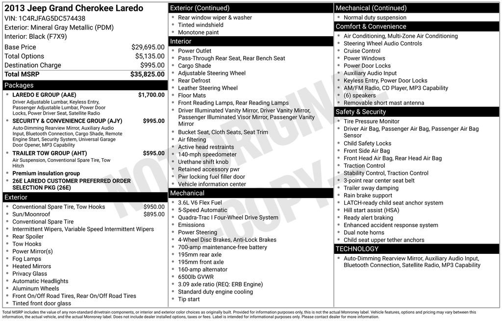 Used 2013 Jeep Grand Cherokee Laredo w/ Laredo E Group image 27