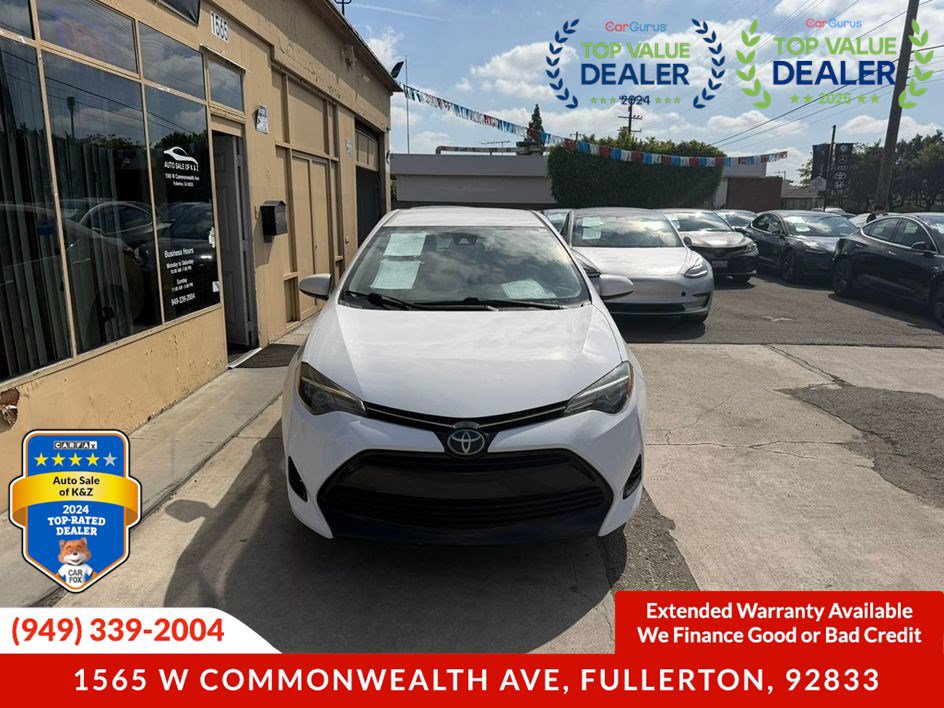 Used 2017 Toyota Corolla LE w/ Carpet Mat Package (TMS) FWD image 8