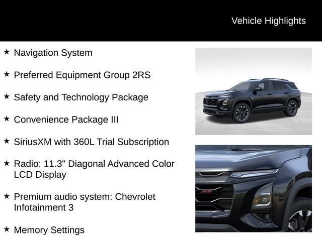 New 2026 Chevrolet Equinox RS w/ Convenience Package III AWD/4WD image 17