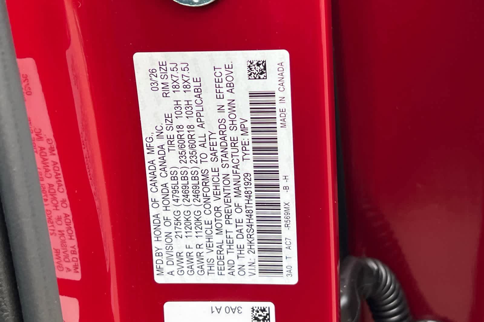 New 2026 Honda CR-V EX image 27