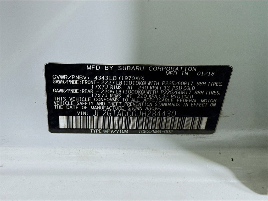 Used 2018 Subaru Crosstrek 2.0i Premium w/ Eyesight System image 33