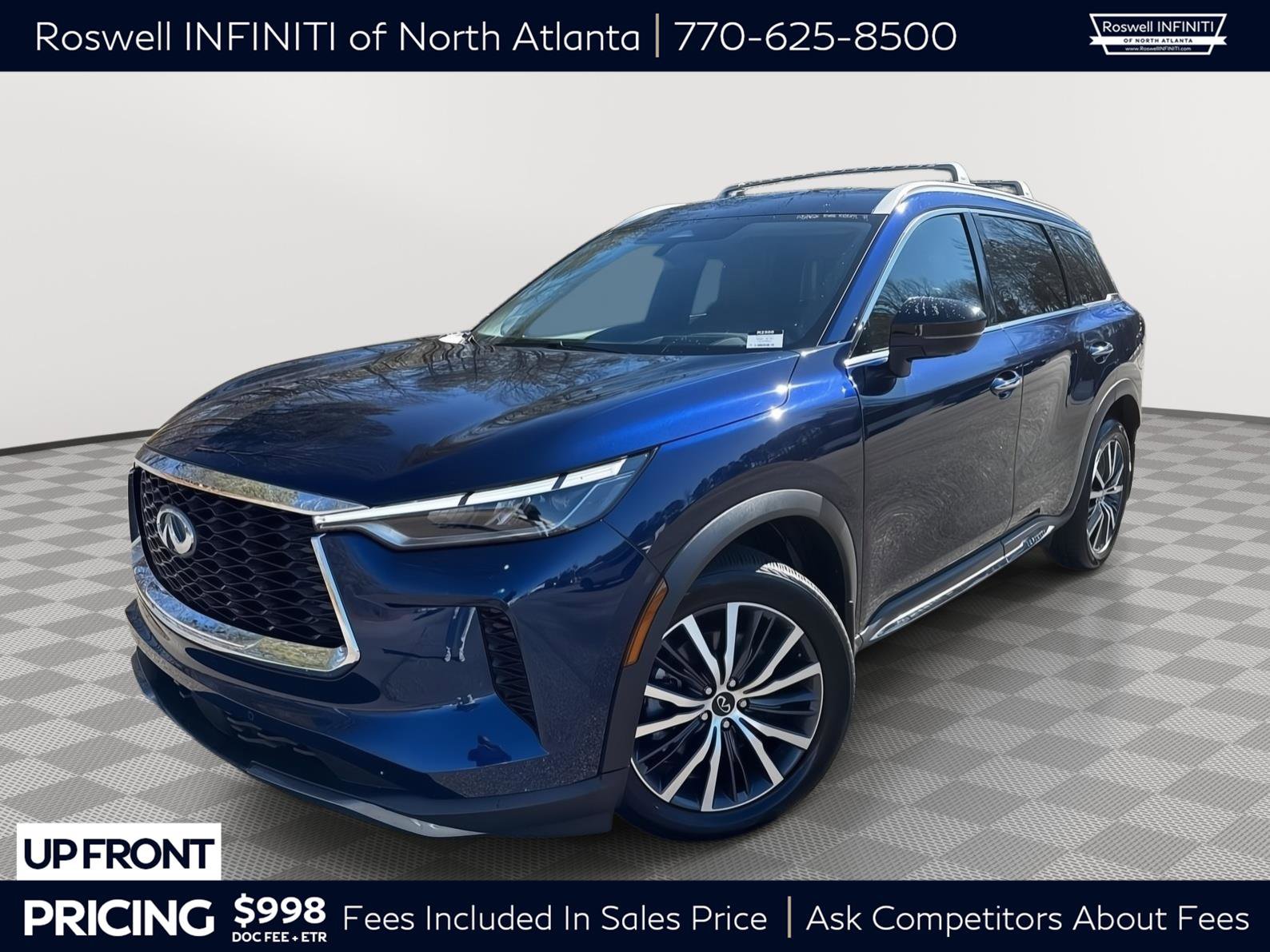 Certified 2025 INFINITI QX60 Sensory w/ Vision Package image 1