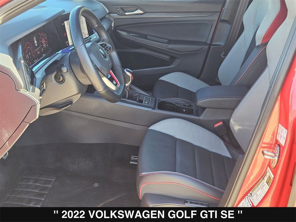 Used 2022 Volkswagen GTI SE w/ SE Leather Package image 11