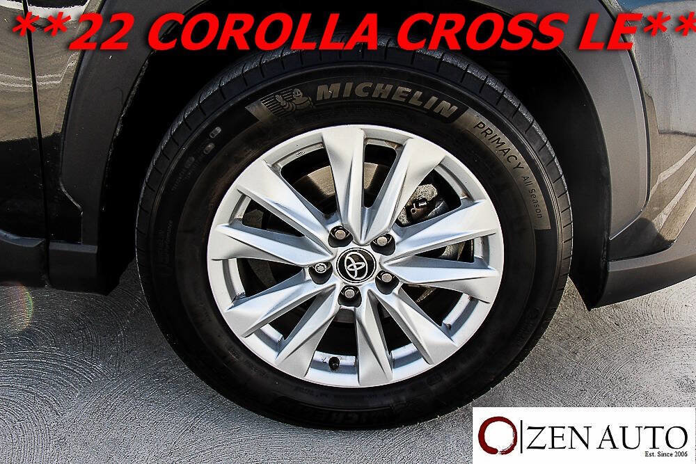 Used 2022 Toyota Corolla Cross LE w/ Black Badges Package (TMS) image 48