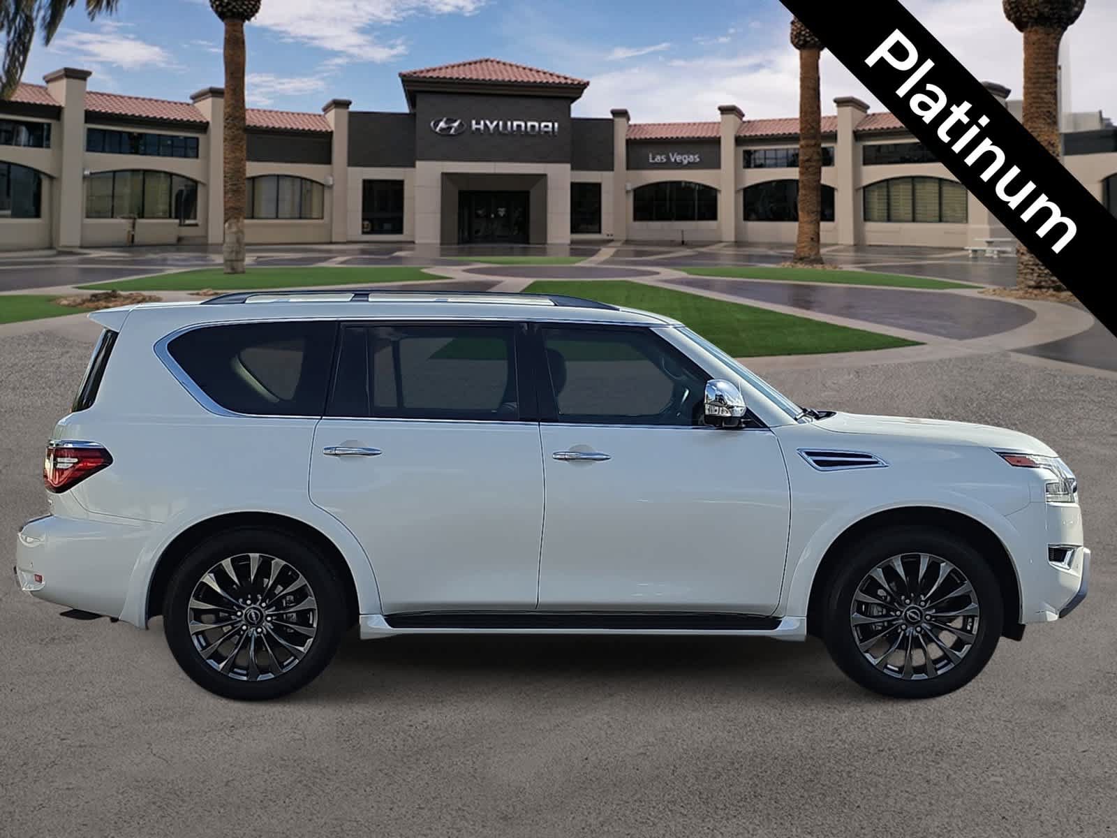 Used 2023 Nissan Armada Platinum w/ Captain's Chairs Package RWD image 9