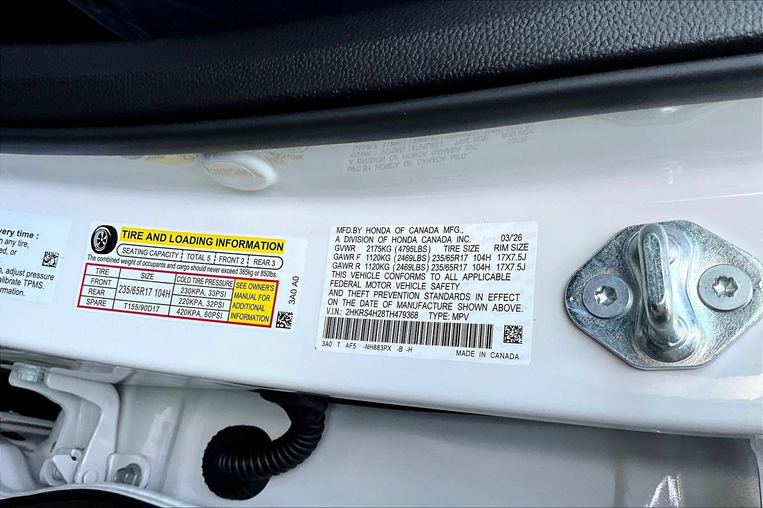 New 2026 Honda CR-V LX image 22