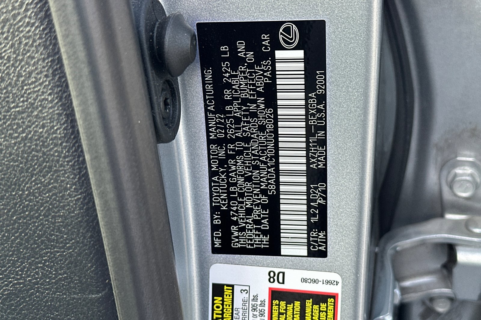 Used 2022 Lexus ES 300h ES 300h image 28