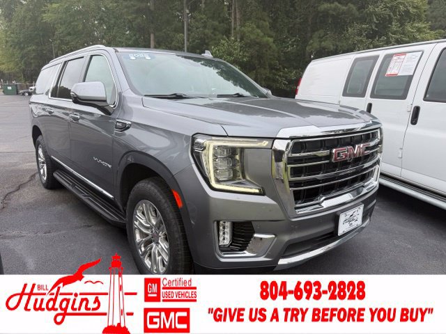 Certified 2022 GMC Yukon XL SLT w/ SLT Luxury Package AWD/4WD image 1