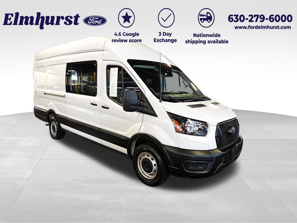 Used 2023 Ford Transit 250 148 High Roof Extended w/ Load Area Protection Package