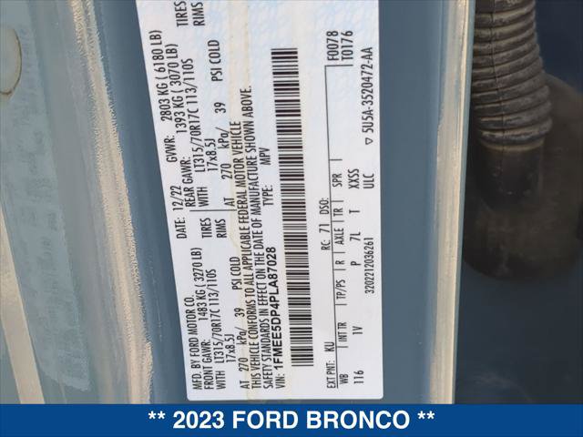 Used 2023 Ford Bronco Badlands AWD/4WD image 24