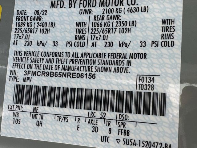 Used 2022 Ford Bronco Sport Big Bend w/ Convenience Package image 33