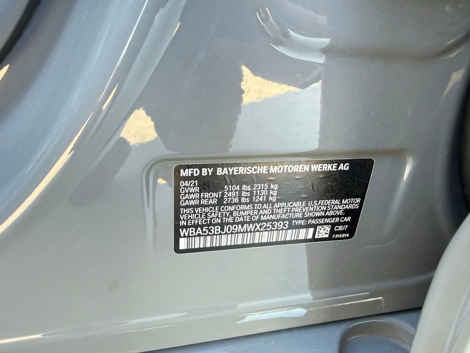 Used 2021 BMW 540i w/ M Sport Package image 10