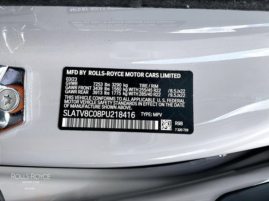Certified 2023 Rolls-Royce Cullinan Black Badge AWD/4WD image 26