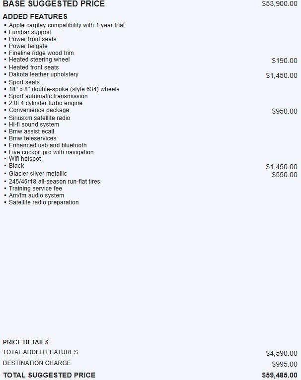 Used 2020 BMW 530i w/ Convenience Package image 2