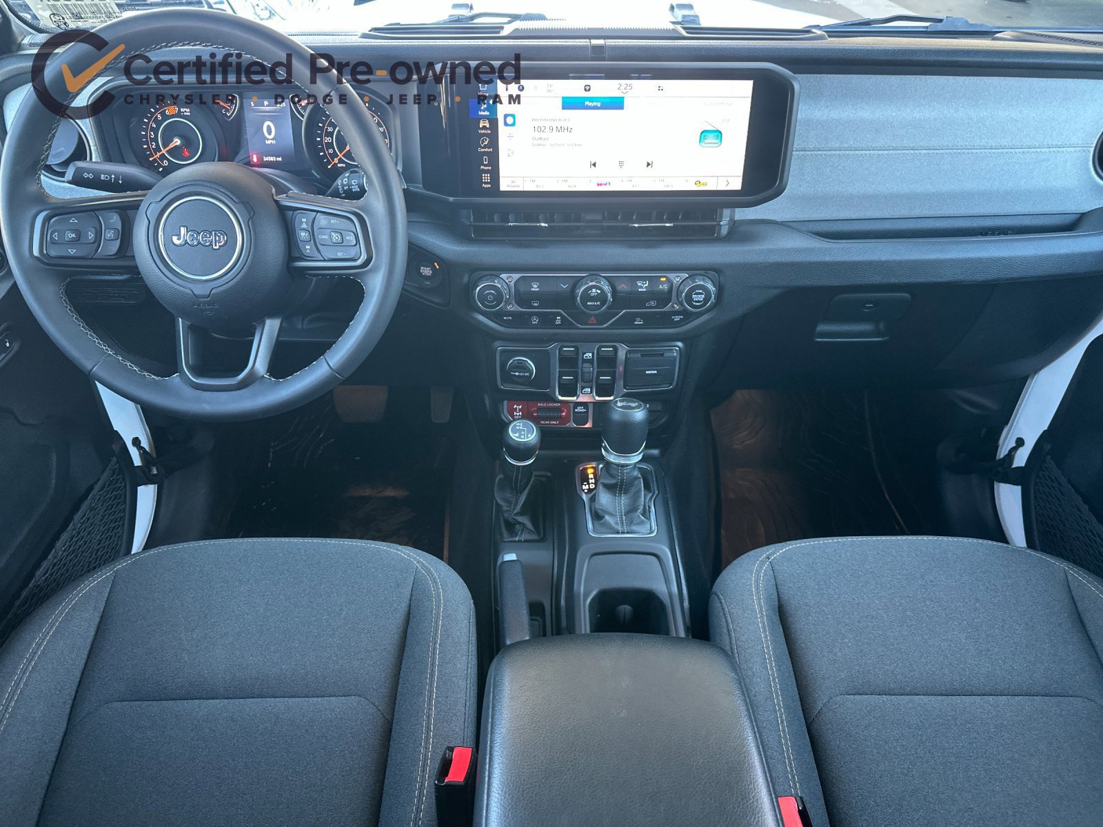 Certified 2025 Jeep Wrangler Unlimited Sport AWD/4WD image 14