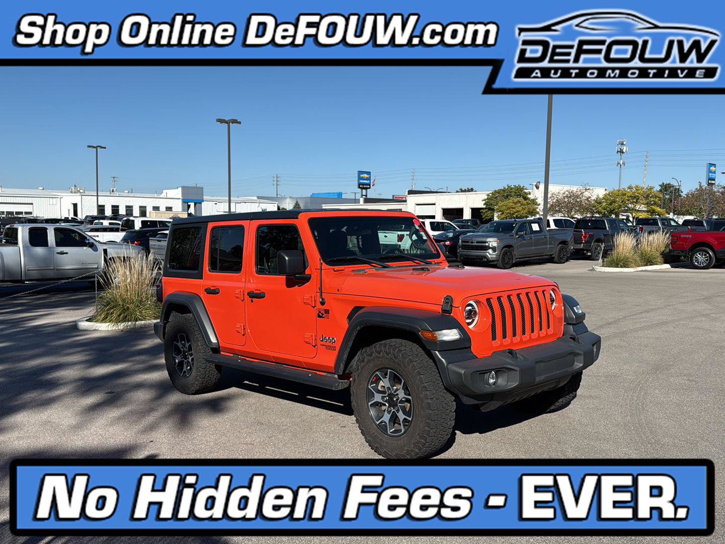 Used 2018 Jeep Wrangler Unlimited Sport S