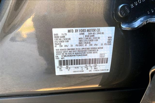 New 2026 Ford Explorer Active w/ Active Comfort Package image 13