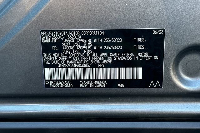 Certified 2023 Toyota bZ4X Limited image 36