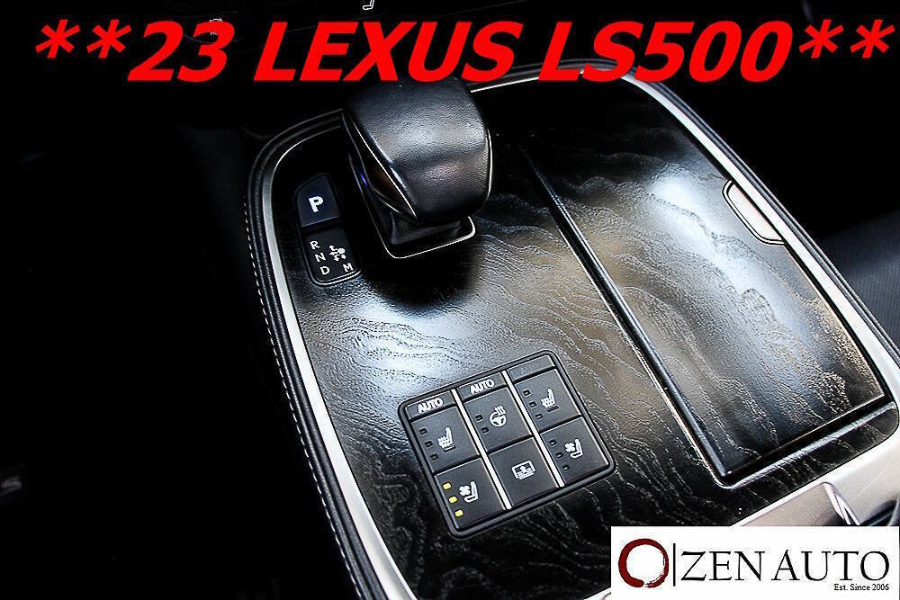 Used 2023 Lexus LS 500 w/ Accessory Package (Z1) RWD image 21