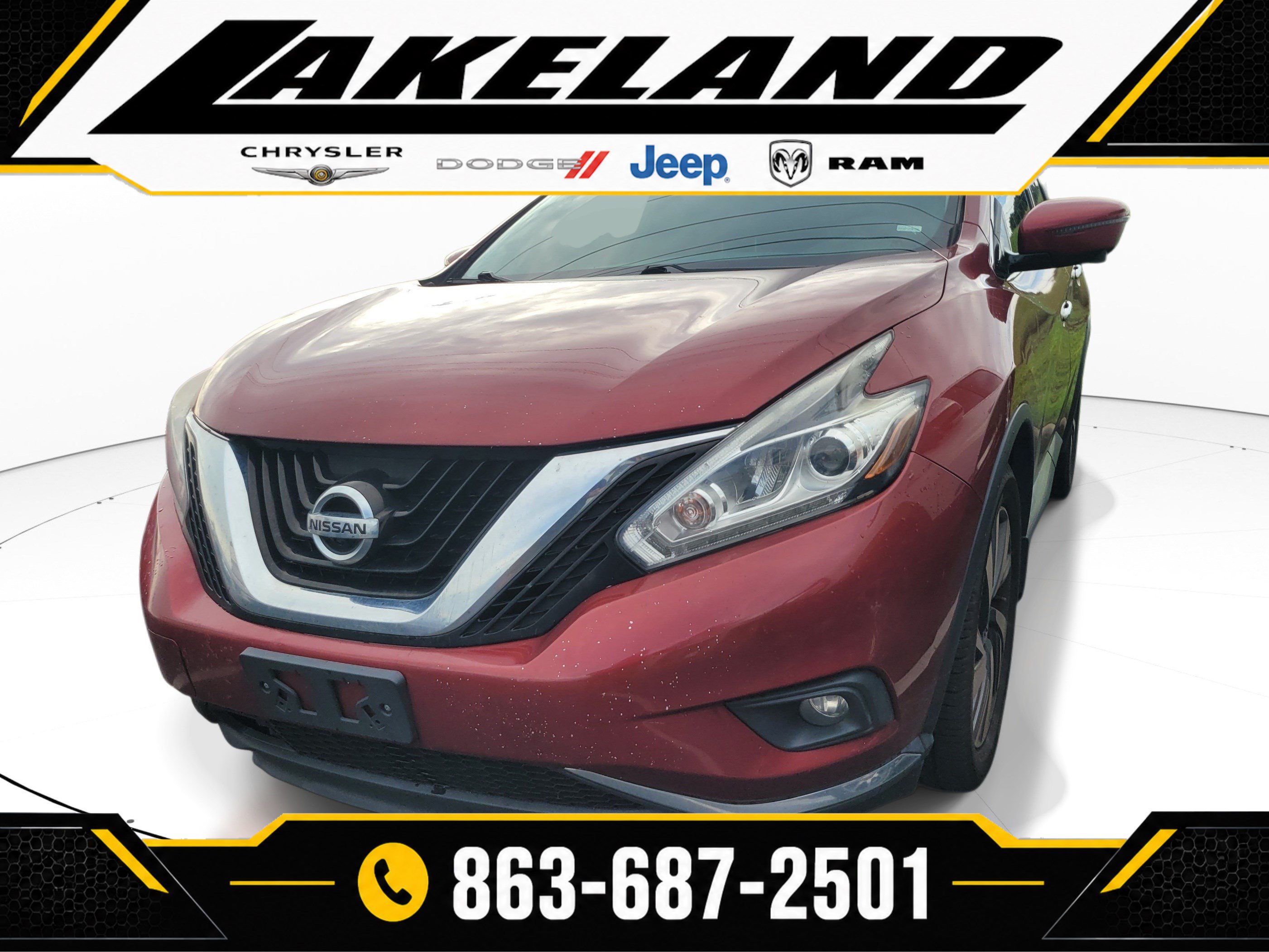 Used 2018 Nissan Murano Platinum w/ Cargo Package AWD/4WD image 3