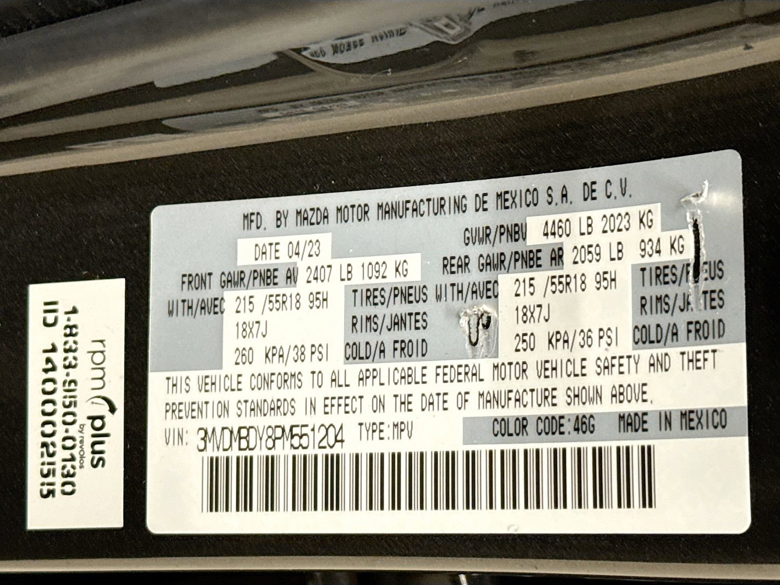 Used 2023 MAZDA CX-30 2.5 Turbo w/ Premium Package image 36