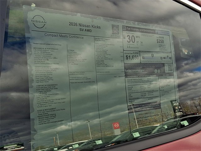 New 2026 Nissan Kicks SV image 14