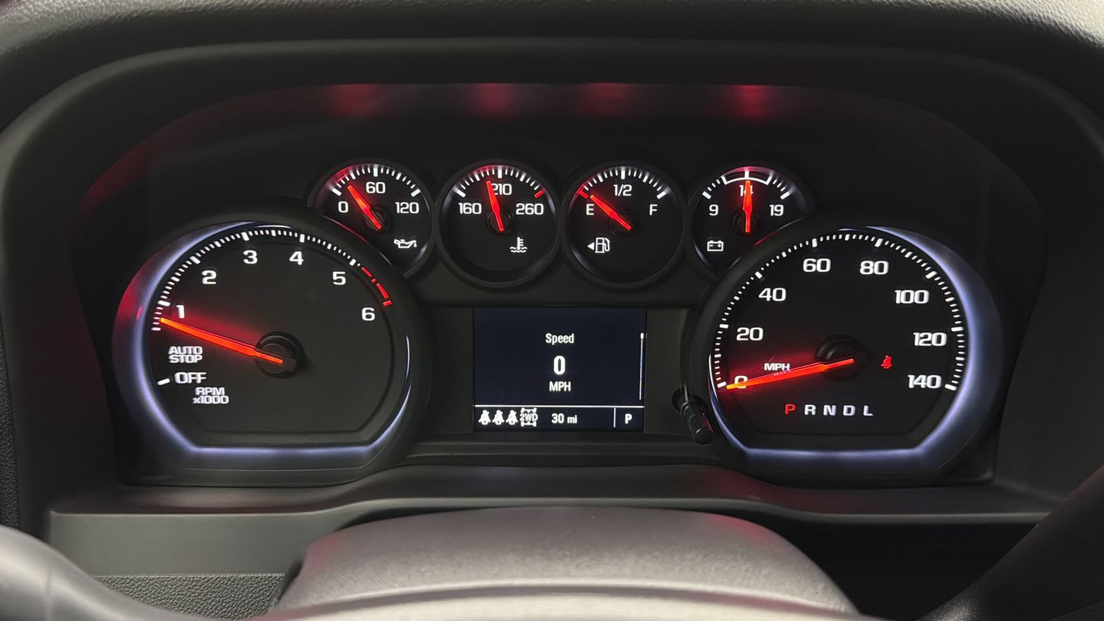 Used 2026 Chevrolet Silverado 1500 Custom Trail Boss w/ LPO, Dark Essentials Package AWD/4WD image 29