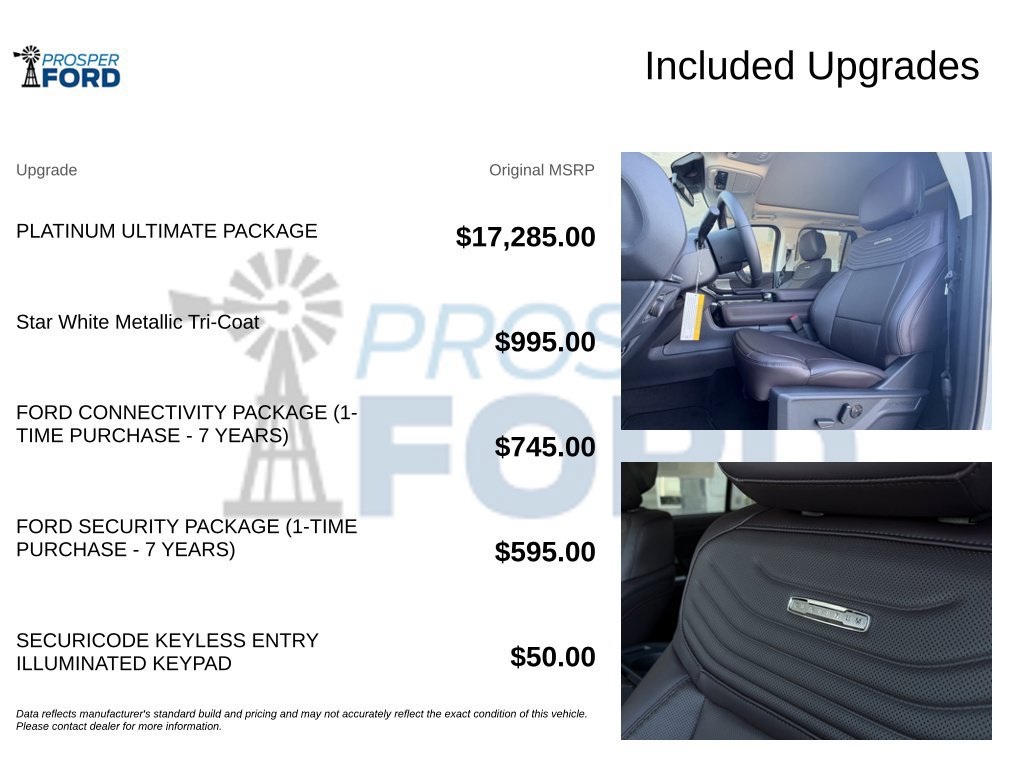 New 2027 Ford Expedition Max Platinum w/ Platinum Ultimate Package AWD/4WD image 3