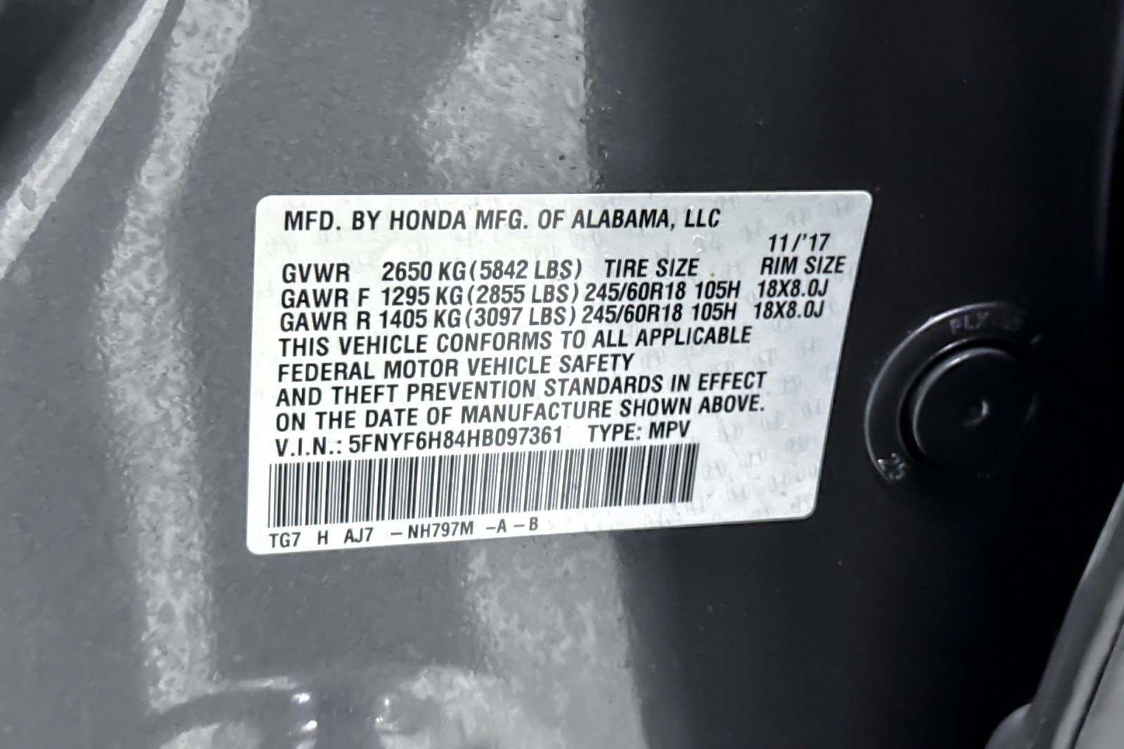 Used 2017 Honda Pilot EX-L image 29