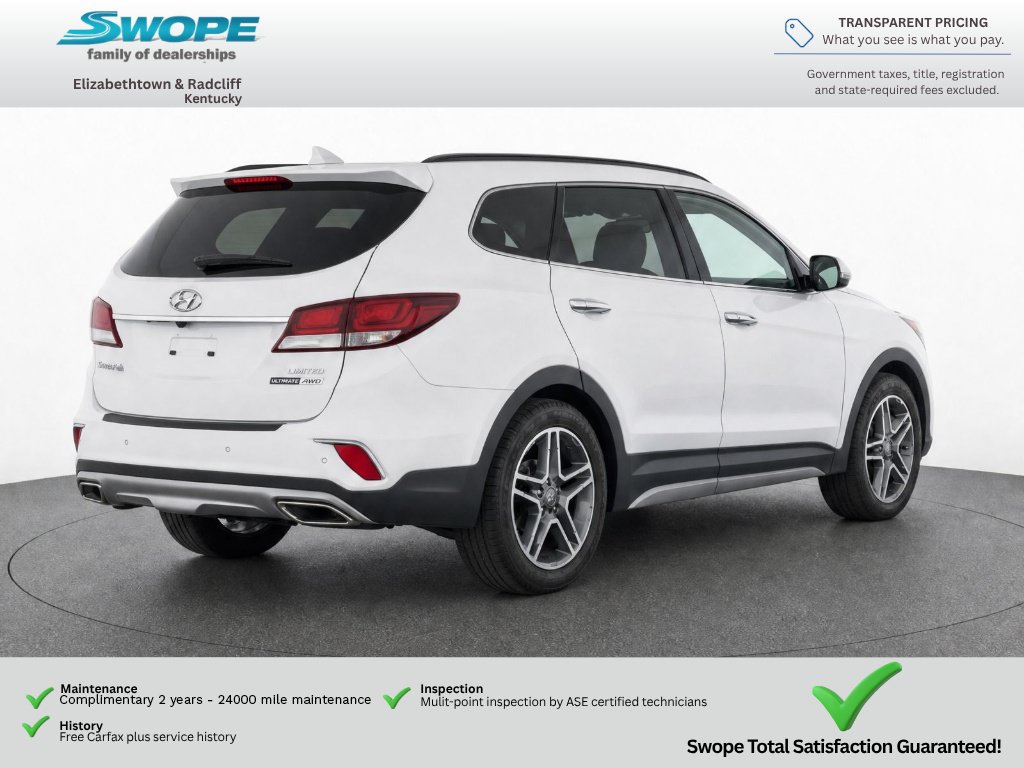 Used 2017 Hyundai Santa Fe Limited AWD/4WD image 3