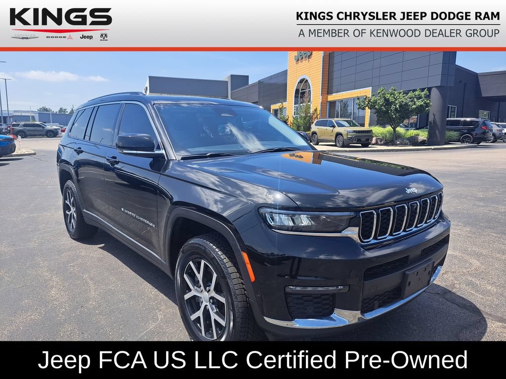 Certified 2023 Jeep Grand Cherokee L Limited w/ Luxury Tech Group II