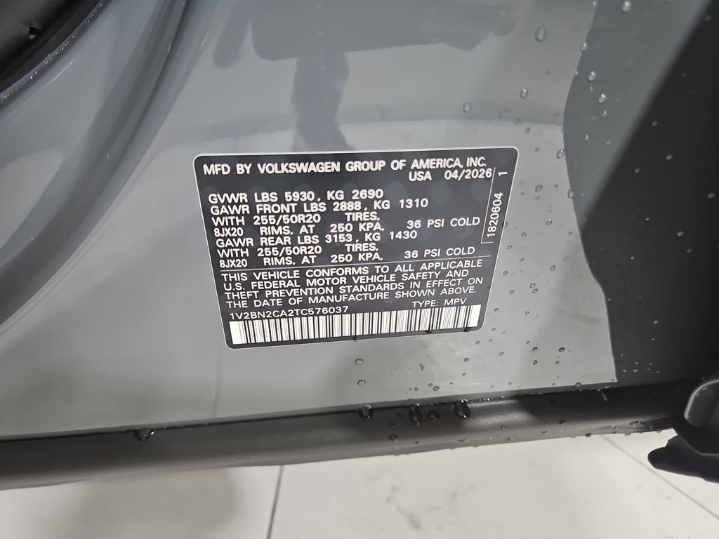 New 2026 Volkswagen Atlas SEL AWD/4WD image 26