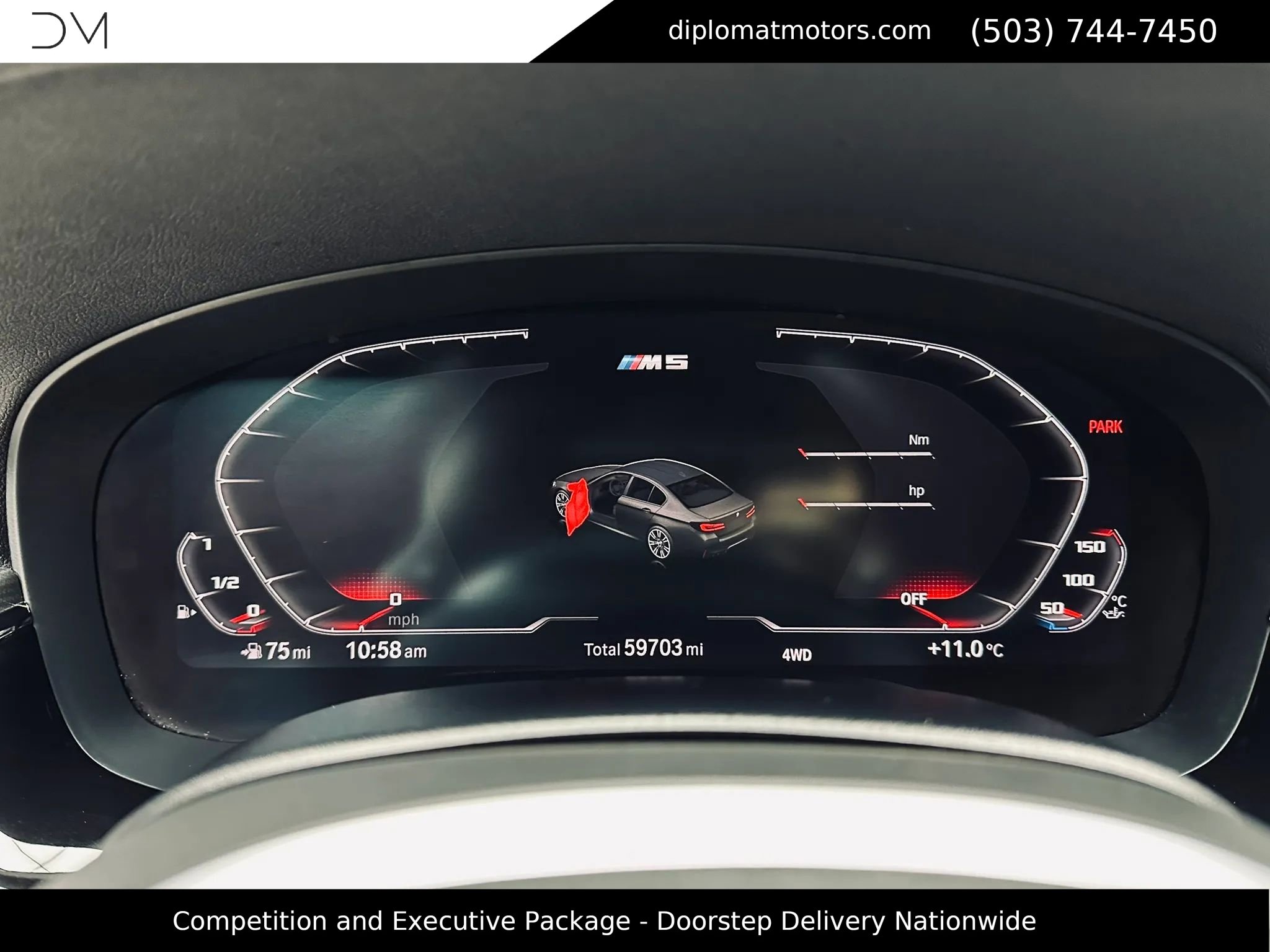 Used 2021 BMW M5 w/ Competition Package AWD/4WD image 32