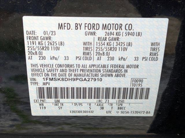 Certified 2023 Ford Explorer XLT w/ Equipment Group 202A AWD/4WD image 28
