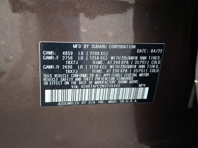 Used 2022 Subaru Outback Touring AWD/4WD image 28