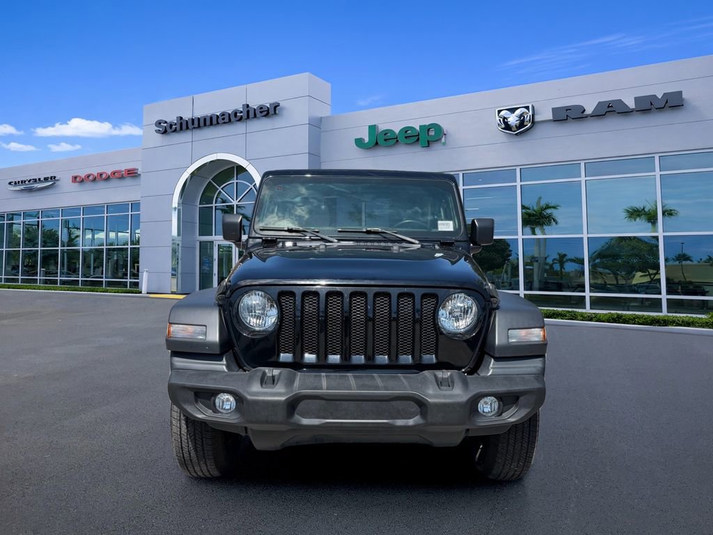 Used 2021 Jeep Wrangler Unlimited Sport w/ Sun And Sound Package AWD/4WD image 2