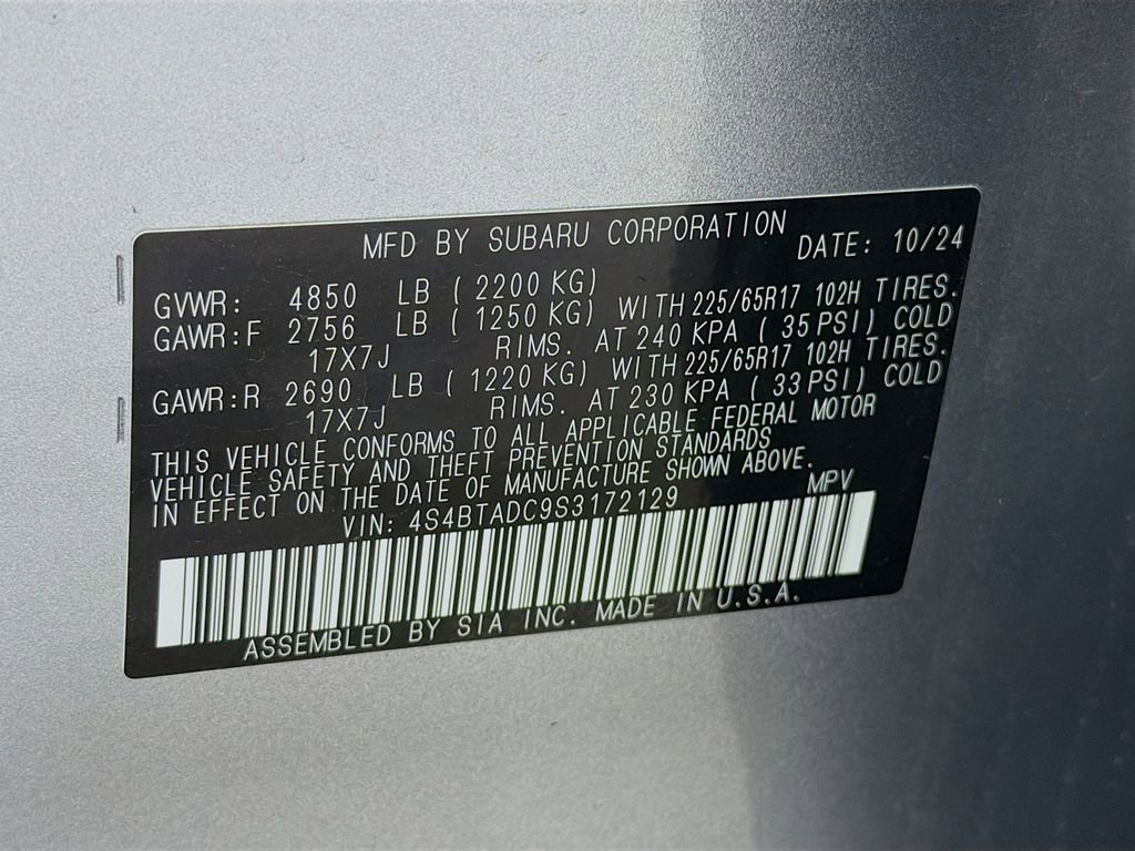 Used 2025 Subaru Outback Premium image 36