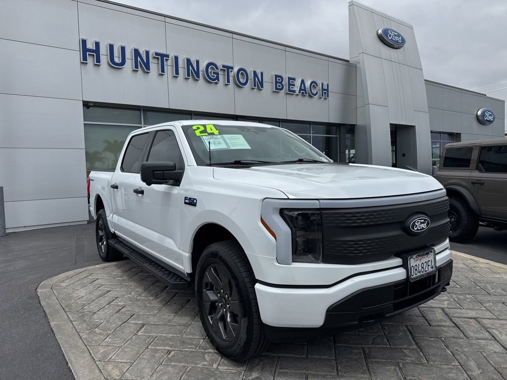 Used 2024 Ford F150 Lightning XLT AWD/4WD video 1