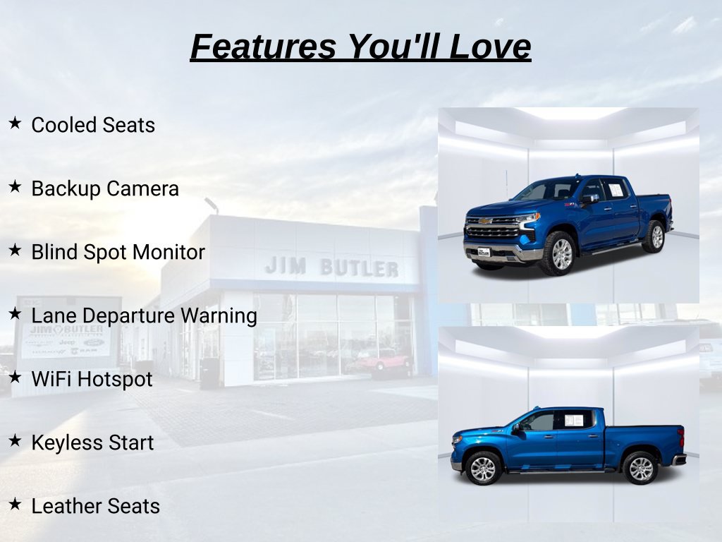Used 2022 Chevrolet Silverado 1500 LTZ w/ Technology Package AWD/4WD image 19