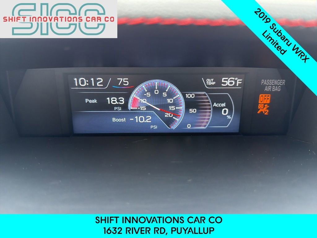 Used 2019 Subaru WRX Limited image 19