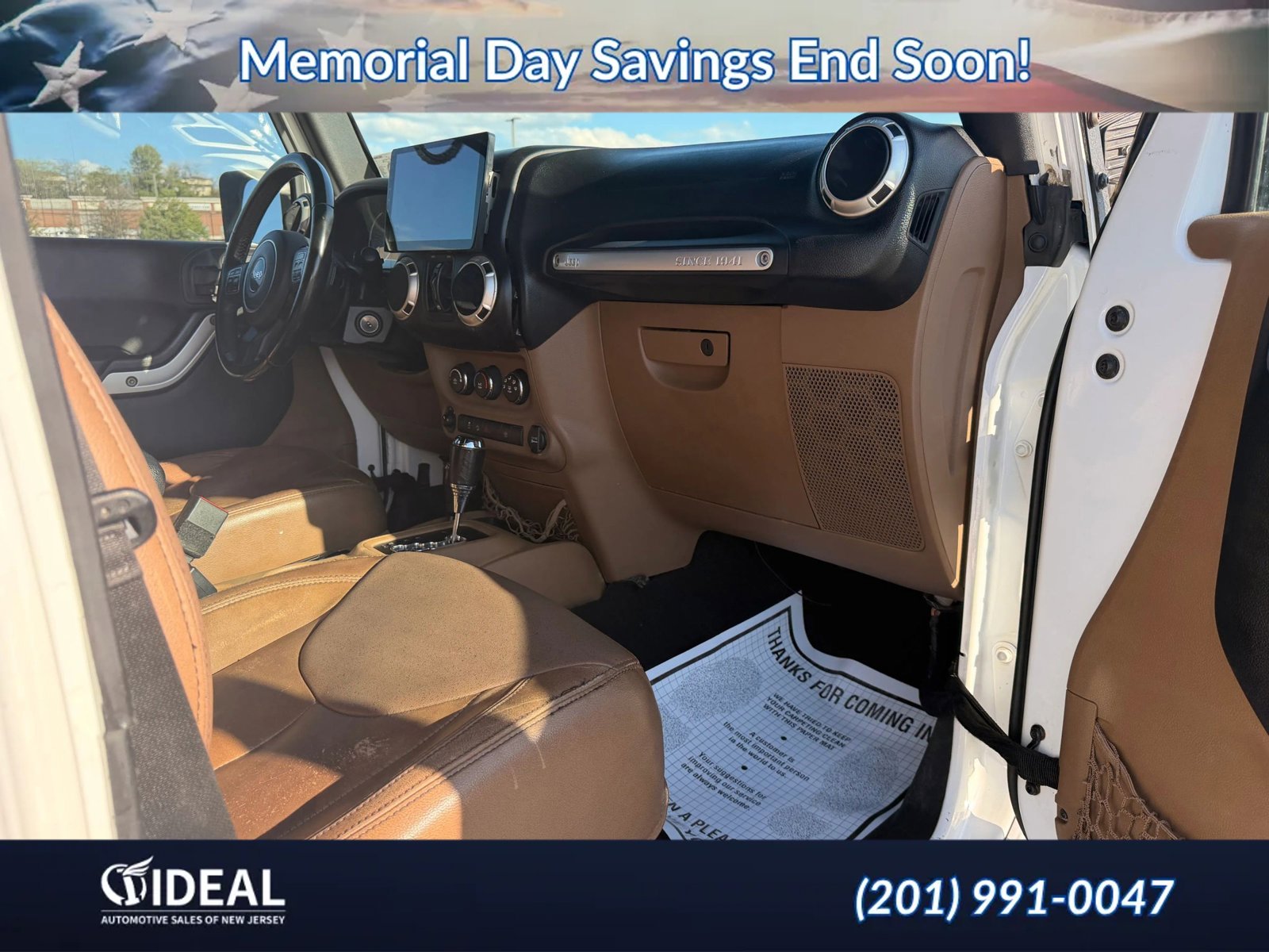 Used 2016 Jeep Wrangler Unlimited Sahara w/ Connectivity Group AWD/4WD image 21