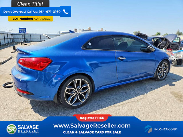 Used 2015 Kia Forte Koup SX w/ SX Premium Package FWD image 4